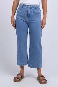 FOXWOOD SARAH CROP JEAN - LIGHT BLUE
