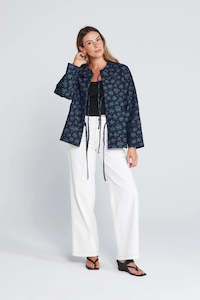 THING THING COMMENCE SHACKET - INKWELL BLOOM