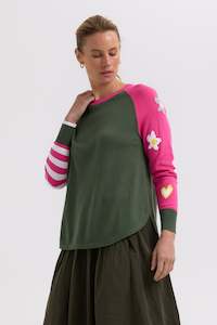 Z&P MY HAPPY JUMPER - KHAKI