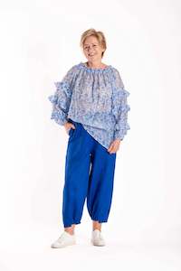 JELLICOE ARABELLA TOP - FRENCH BLUE