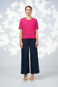 Loobies Story: LOOBIES STORY MICA TEE - FUCHSIA