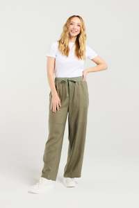 ZAFINA TALLULAH PANT - SAGE
