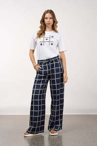 Womens Pants: MADLY SWEETLY LYRICAL PANT - NAVY BONE