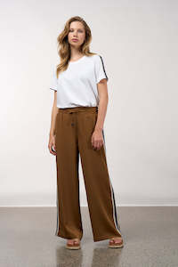MADLY SWEETLY LINEAR PANT - CINNAMON