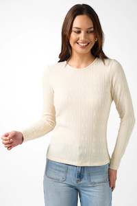 Stella Gemma: STELLA + GEMMA HOLIDAY TOP - EGGNOG