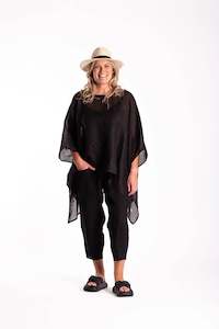 Deeanne Hobbs: DEEANNE HOBBS MIMI TOP BLACK