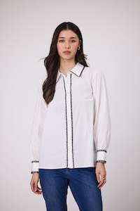 DUO CLARA SHIRT - WHITE