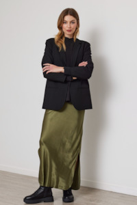 Duo: DUO REINE BIAS SKIRT - OLIVE