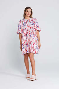 THING THING SPIN DRESS - SQUIGGLE BLOOM