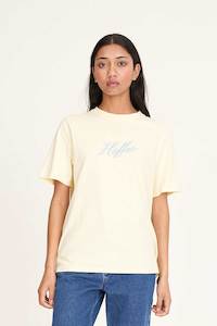 Huffer: HUFFER CLASSIC TEE 170/RALLY - BUTTER