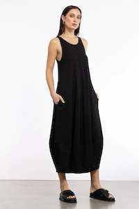 Repertoire: REPERTOIRE BAY DRESS - BLACK