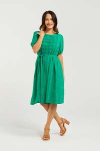 SEDUCE JOANA DRESS - GREEN