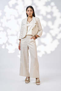 Vogue Coats Jackets: LOOBIES STORY LIA JACKET - ECRU