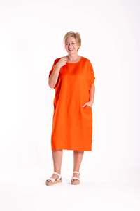 JELLICOE SOFIA DRESS - ORANGE
