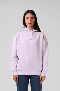 Womens Hoods Sweats: RPM O/S HOOD - ORCHID