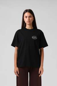 Womens Tees: RPM STAMP TEE - BLACK