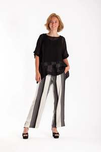DEEANNE HOBBS BRIE PANTS - DIVIDED STRIPES