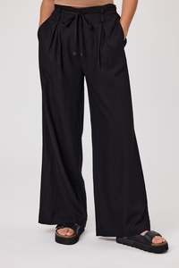 Womens Pants: DUO BROOKE PANT - BLACK