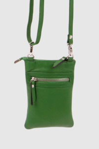 SECOND NATURE SMALL POUCH CROSS BODY BAG- MONSTERA