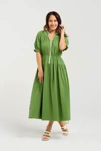 Seduce: SEDUCE MATILDA DRESS - GREEN