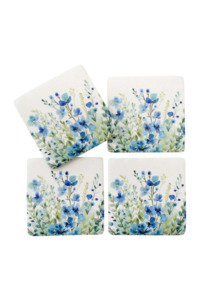Gift Ideas: LV SET 4 COASTERS - WATER COLOUR GARD