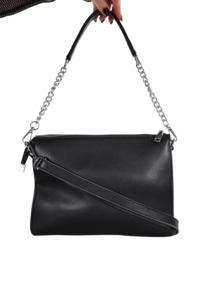 MINX THE GETAWAY BAG - BLACK SMALL MILLED
