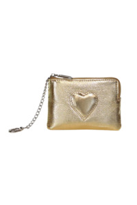 MINX LOVE ME COIN & CARD PURSE - GOLD