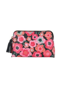 Gift Ideas: MAY TIME VANITY BAG MEDIUM - MIDNIGHT BLOOMS