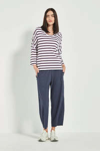 Verge: VERGE SAIL TOP - DENIM