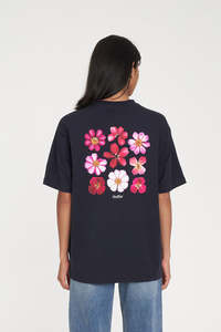 HUFFER RELAX TEE 190/ORCHARD - NAVY
