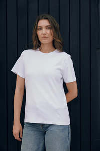 HUFFER CLASSIC EVERYDAY TEE /3BALL - WHITE