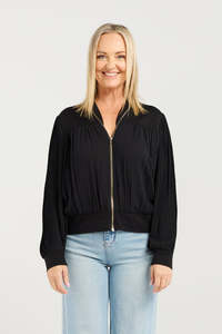 ZAFINA RUBY JACKET - BLACK