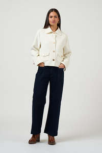 LOOBIES STORY ASPEN JACKET - WINTER WHITE