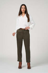 Loobies Story: LOOBIE'S STORY MARLOWE PANT - OLIVE