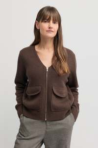 YARRA TRAIL CENTOSA CARDI - TRUFFLE