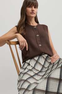 YARRA TRAIL PICCOLO VEST - TRUFFLE