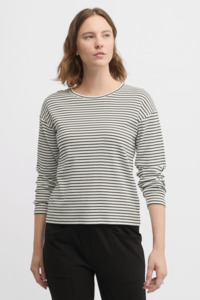 YARRA TRAIL DIVISION TEE - ECRU/BLACK