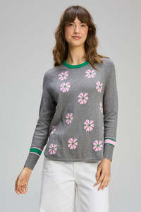 Z&P DAISY CHAIN JUMPER - CLOUD