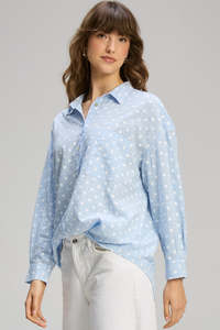 Z&P SPOTTY ESSENTIAL SHIRT - SPORTINO WHITE