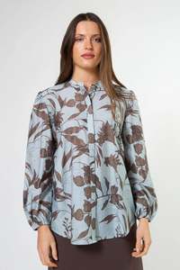 STELLA + GEMMA FAYE BLOUSE - TWILIGHT BLOOM