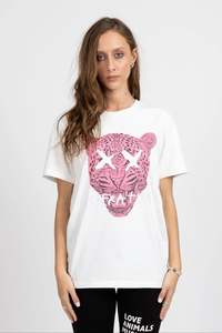 FEDERATION RUSH TEE LEOPARD - WHITE