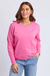 Elm: ELM DIVINE CREW - HOT PINK