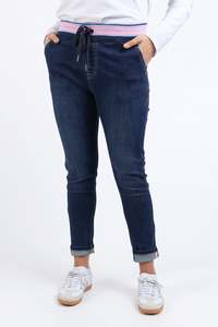 ELM MELODY DENIM JOGGER - INDIGO