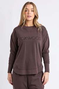 FOXWOOD SIMPLIFIED CREW - COFFEE