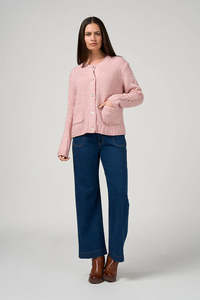 LOOBIES STORY TILLY CARDI - BLUSH