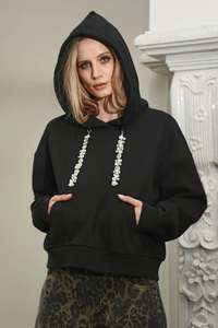 CURATE SPARKLE AND SHINE JUMPER - BLACK
