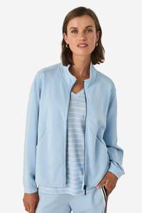 Vogue Coats Jackets: LANIA HOLT JACKET - SKY