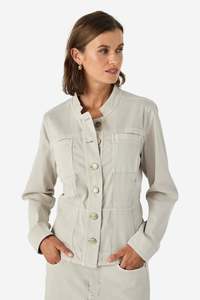 LANIA STRAND JACKET - ALMOND