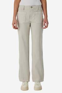 Vogue Denim: LANIA CHROME JEAN - ALMOND