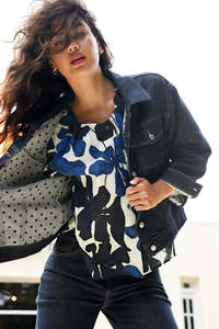 Vogue Coats Jackets: CURATE DAKOTA DAYS JACKET - POLKA DOT